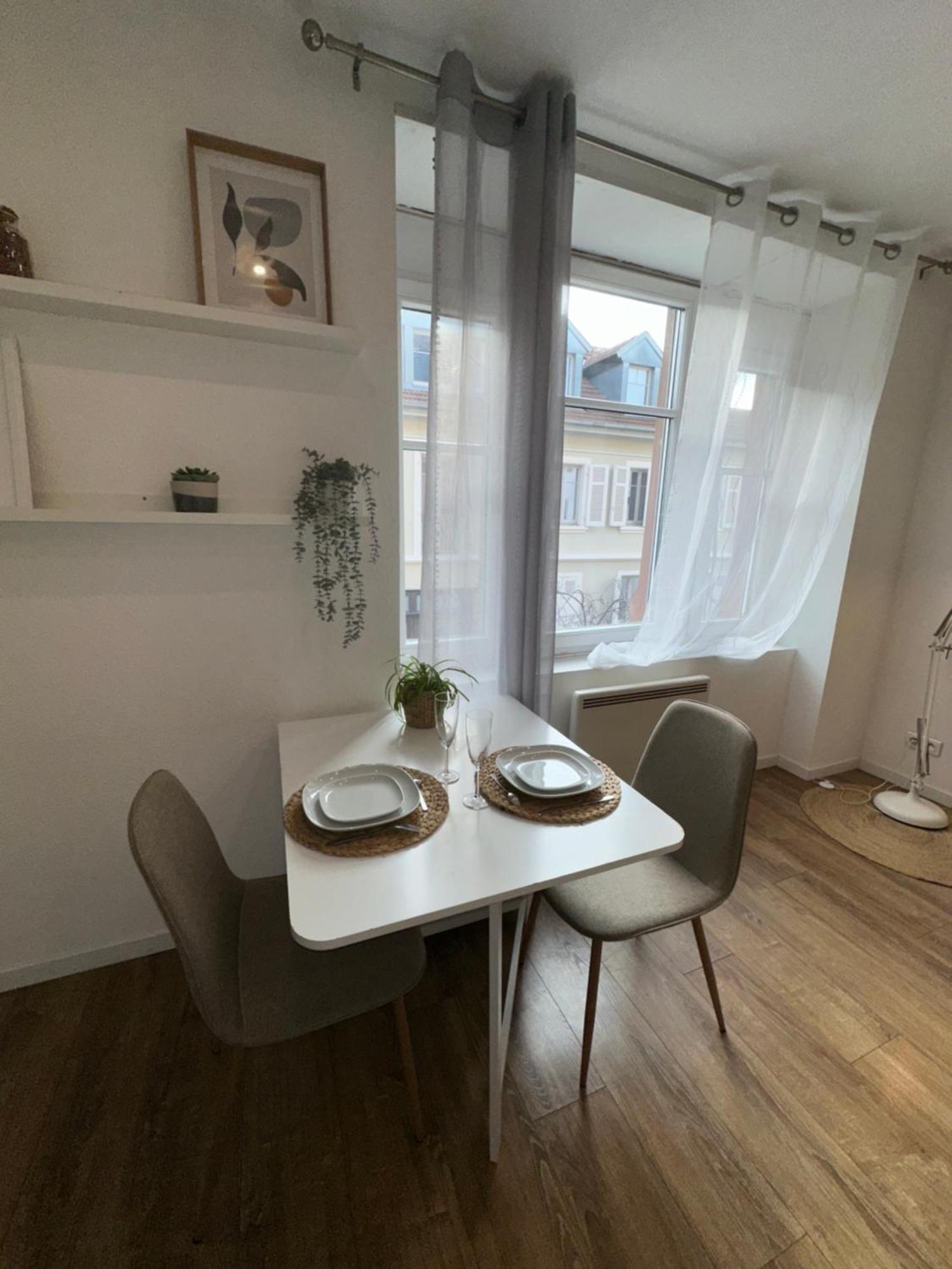# Le 2 # Tres Beau T3 1Er Etage Tout Confort, Neuf, Mulhouse Centre Εξωτερικό φωτογραφία