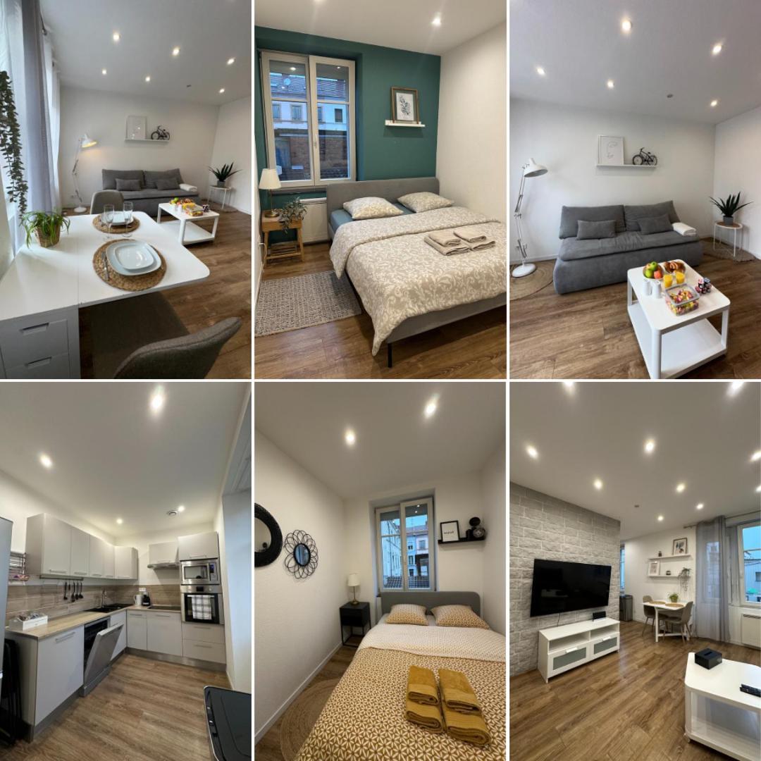 # Le 2 # Tres Beau T3 1Er Etage Tout Confort, Neuf, Mulhouse Centre Εξωτερικό φωτογραφία